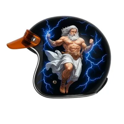 KYT Galaxy Half Face Helmet